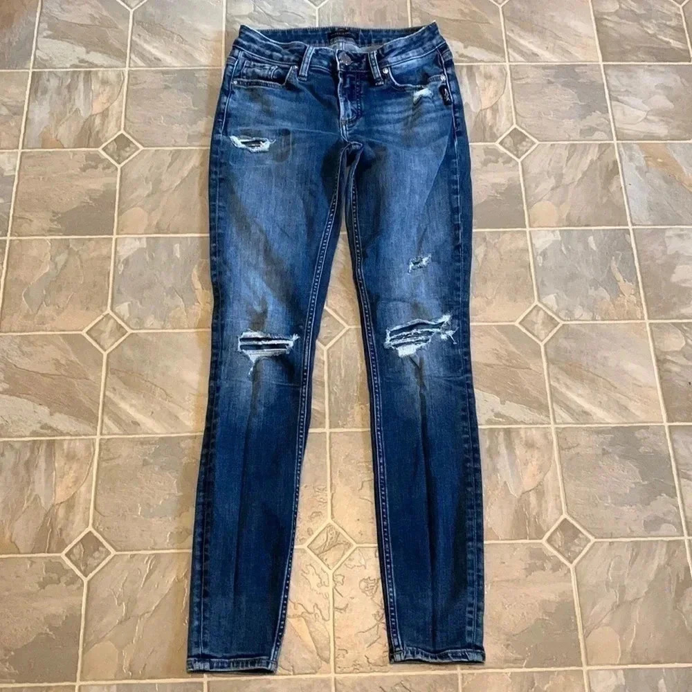Silver Elyse skinny jeans
